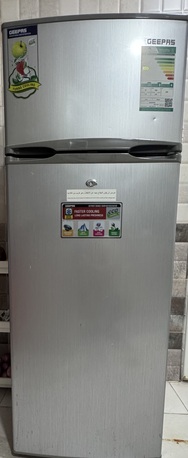 Khobar, Electronics, SAR 600,  Geepas Double Door Refrigerator