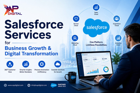 Noida, Business, Salesforce Services For Business Growth & Digital Transformation | Xap Digital