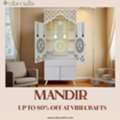 INR 9999,  Elegant Wooden Mandir Designs For Home