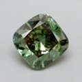 USD 1759,  Get Green Lab Diamonds Fancy Vivid Green Cushion Diamond