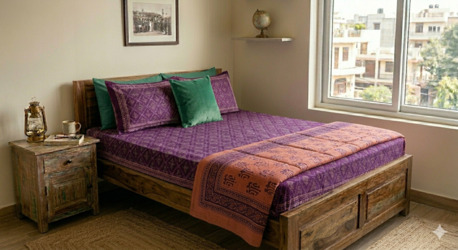 Mumbai, Household Items, INR 1499,  King Size Bed Sheets Online &ndash; Luxurious Comfort For Larger Beds | Theindiglobal