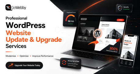 New York, Web Design & Development, Professional WordPress Website Update & Upgrade Services