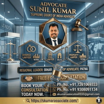 Mumbai, Legal, Affordable Lawyer In Patna For Civil, Criminal & Family Matters | Advocate Sunil Kumar