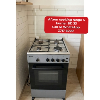 Manama, Appliances, BHD 33,  🌍🌐Aftron Cooking Range 4 Burner For Sale With Delivery