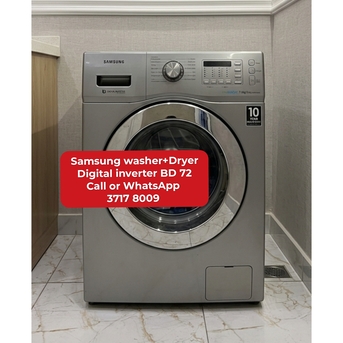 Manama, Appliances, BHD 72,  🌍🌐Samaung Invter Fully Automatic Washing +Dryer For Sale With Delivery