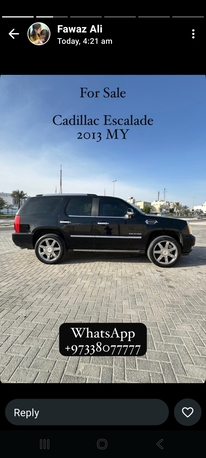 Manama, Vehicles, Cars & Trucks , Cadillac Escalade,  2013,  Automatic,  ,