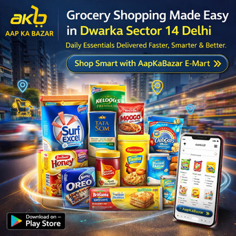 Dwarka, Food, INR 240,  Affordable Grocery Shopping Dwarka Sector 14 Delhi With Fast Delivery