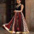 INR 1139,  Buy Women's Multi Printed Flared Long Skirt Online
