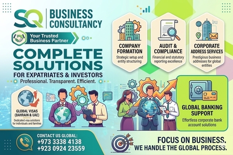 Manama, Business, Consultancy To Business Formation & Audit Reports, Bahrain