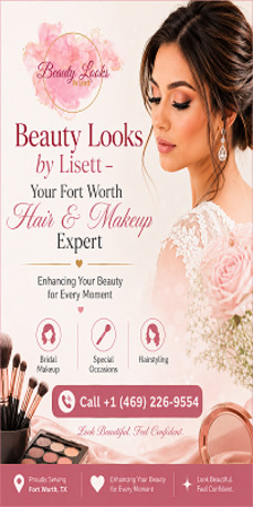 New York, Beautician, Beauty Looks By Lisett &ndash; Your Fort Worth Hair & Makeup Expert