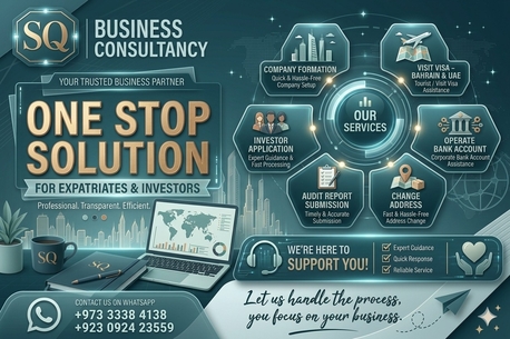 Manama, Business, SIMPLIFYING EVERY STEP OF YOUR BUSINESS START UP Journey, BAHRAIN