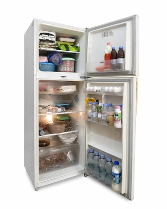 Hara, Appliances, SAR 550,  Samsung Double Door Refrigerator For Sale &ndash; Good Condition
