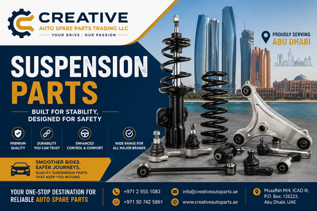 Dubai, Auto Parts, Auto & Suspension Parts Specialist In Abu Dhabi