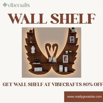 Noida, Household Items, INR 5499,  Modern Wall Shelf Designs By Vibecrafts