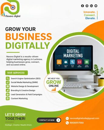 Lucknow, Software Development, Navora Digital: Best Digital Marketing Agency In Lucknow For Business Growth