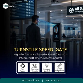 Dubai, Computer, Contactless Turnstile Technology Transforming UAE Public Access