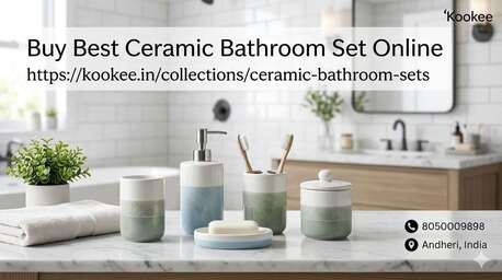 Mumbai, Health & Beauty Items, INR 895,  Upgrade Your Space: Why Choose A Ceramic Bathroom Set?