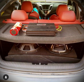 Riyadh, Free Items, SAR 25000,  Hyundai Veloster 1.6 Gray + Orange Modified