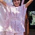 INR 1750,  Ulta Pulta Short Night Dress For Girl | Soft Organic Cotton Kids Sleepwear