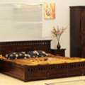 INR 31699,  Solid Sheesham Wood Beds And Other Furnitures At Best Prices
