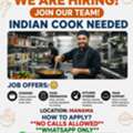Urgently Looking For An Indian Cook And Kitchen Helper