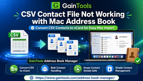 New York, Computer, CSV Contact File Not Working With Mac Address Book
