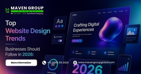 Mumbai, Web Design & Development, Top Website Design Trends Businesses Should Follow In 2026: A Complete Guide