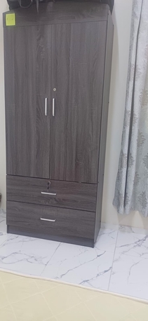 Muharraq, Furniture, BHD 50,  Bedroom Set For Sale &ndash; Bed + Wardrobe + Dressing Table
