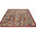 USD 970,  9x10 Rust Turkish Kilim Area Rug In Dallas