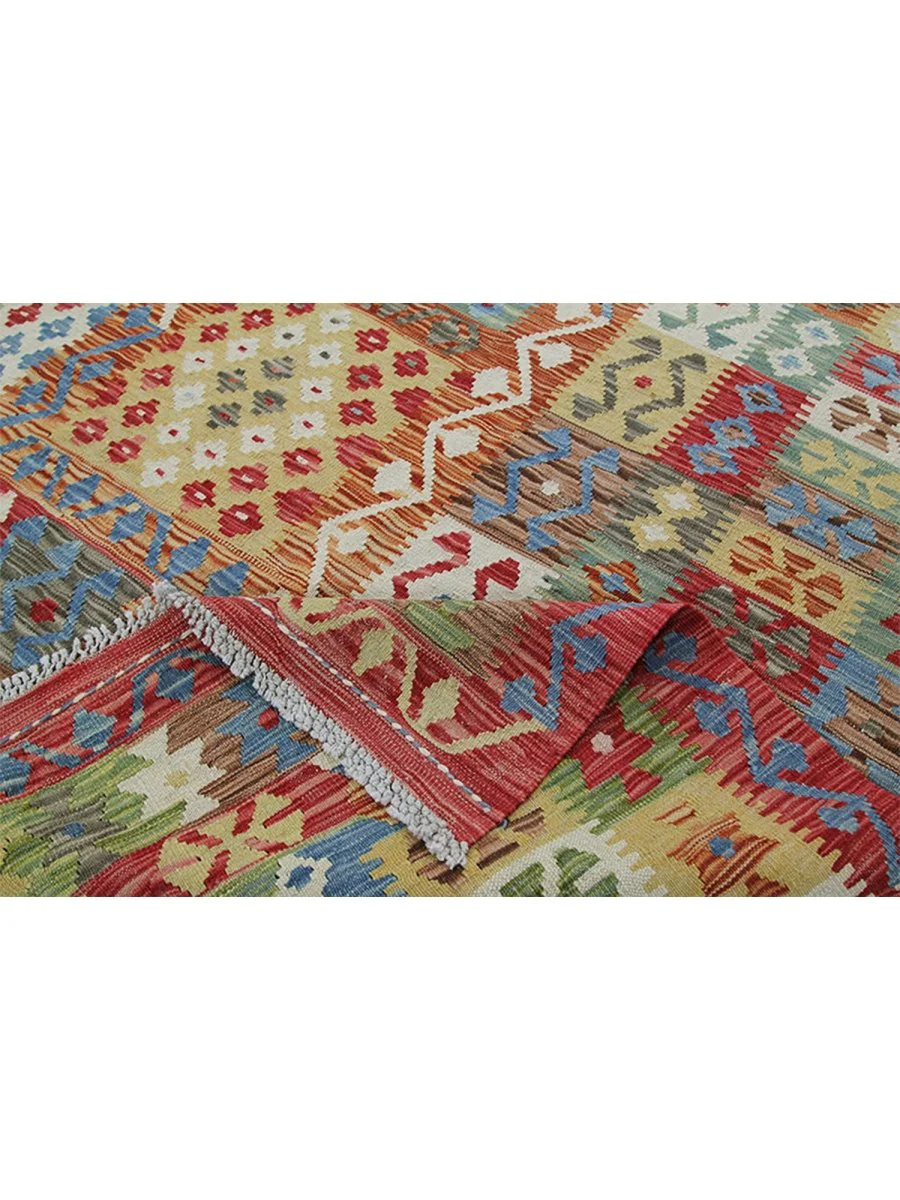 Dallas, Furniture, USD 970,  9x10 Rust Turkish Kilim Area Rug In Dallas