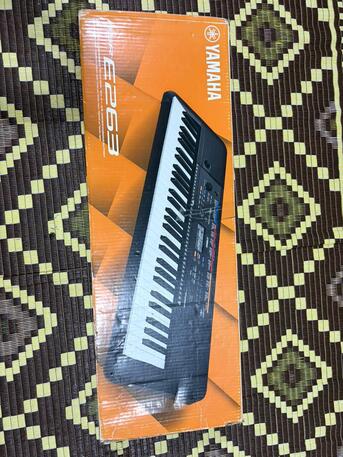 Segaya, Musical Instruments, BHD 45,  For Sale - Yamaha PSR E263 Keyboard With Power Adapter