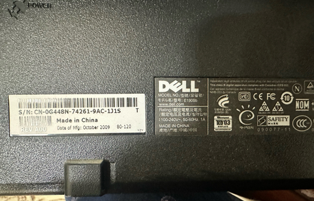 Jubail, Electronics, SAR 50,  DELL 19.5 Inch Monitor
