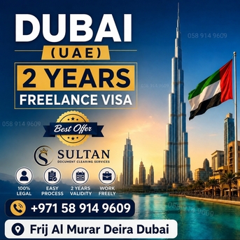 Dubai, Travel, Dubai 2Years Freelance Residence Visa Service