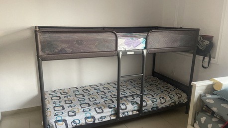 Jeddah, Furniture, SAR 800,  Used Ikea Bunk Bed With Mattress For Sale At Reasonable Price