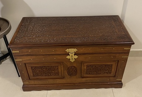 Dammam, Furniture, SAR 1750,  A Vintage Indian Rosewood Chest
