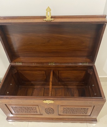 Dammam, Furniture, SAR 1750,  A Vintage Indian Rosewood Chest