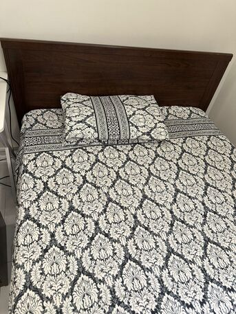 Al Safa, Furniture, SAR 6500,  Songesang Bed With One Side Table For Sale