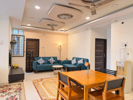 Hyderabad, Villas, Furnished Apartment 2BHK For 6 Months To One Year