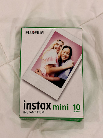 Manama, Electronics, BHD 75,  Fujifilm Instax Mini Evo Hybrid Instant Camera (BROWN) With Free Instax Film Mini 10 Sheet