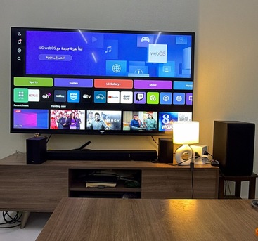 Jubail, Electronics, SAR 1900,  65inch LG TV With Home Theatre