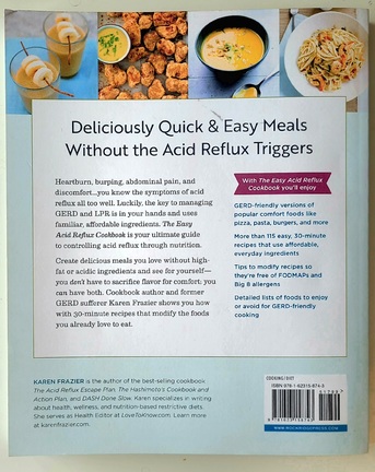 Juffair, Books, BHD 15,  The Easy Acid Reflux Cookbook: 115 Easy, 30-Minute Recipes