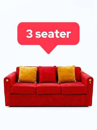 Gudaibiya, Furniture, BHD 50,  Three-Seater + Two Seater Sofa Large (Home/Office) For Sale