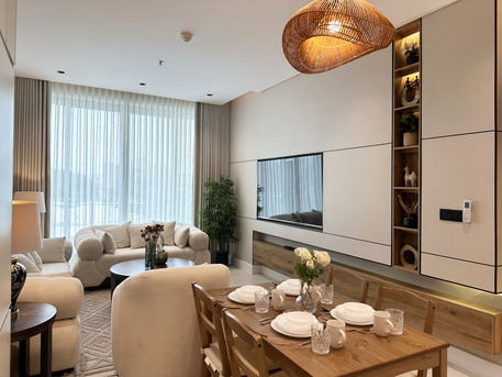 Olaya, Apartments, Flats, Houses & Villas, SAR 140000/year,  Furnished,  2 BR,  106 Sq. Meter,  Super Deluxe Furnished 2 Master Bedroom - South Of Olaya