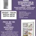 BHD 100,  SHARP Refrigerator 480 Litres (used)