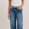 USD 86,  Judy Blue MR Column Straight Jeans With Corduroy Waist