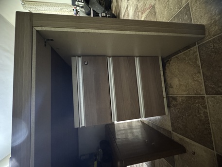 Al Sulaymaniyyah, Furniture, SAR 400,  A Wooden Sturdy And High Quality  Table With Three Drawers.