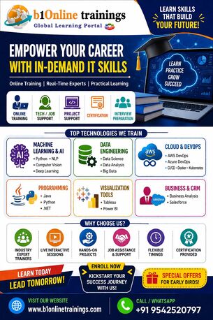 New York, Software Development, Online Trainings Tech Support/ Job Support & Certification & Interview Help Based On All I