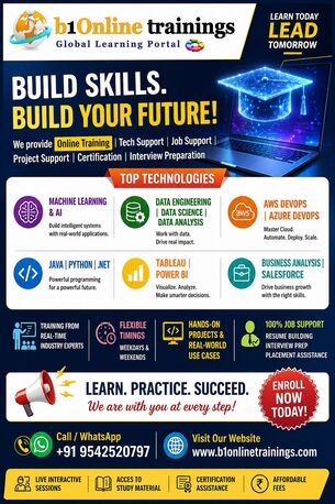 New York, Software Development, Online Trainings Tech Support/ Job Support & Certification & Interview Help Based On All I