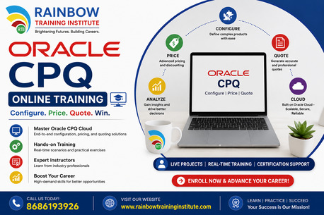 Hyderabad, Education, Oracle CPQ Online Training