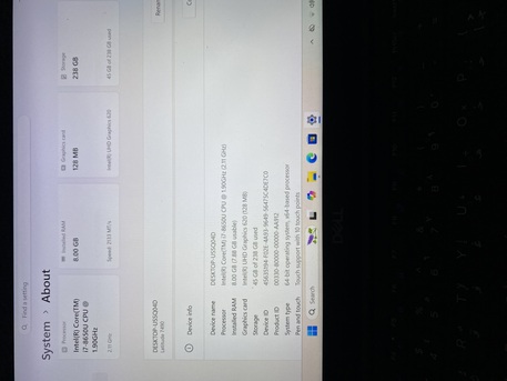 Riyadh, Computers, SAR 850,  Dell I7-8th Gen,Latitude 7490-14&rdquo;FHD